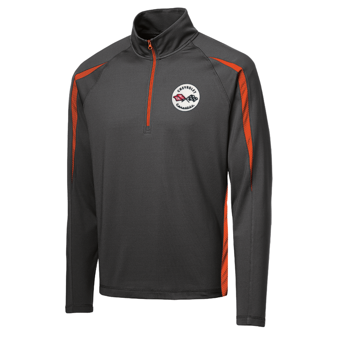 mens-c1-corvette-stretch-half-zip-pullover