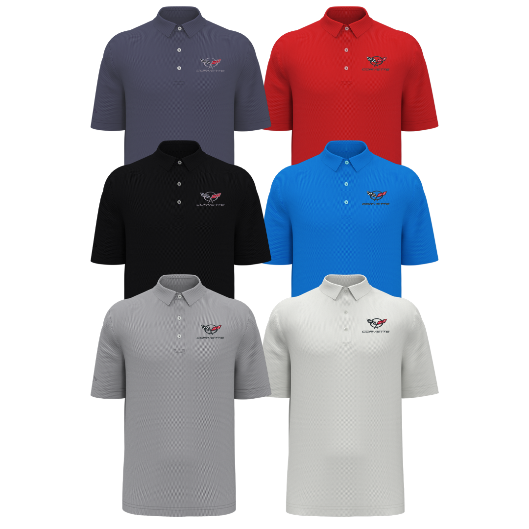 Corvette 2025 golf shirt