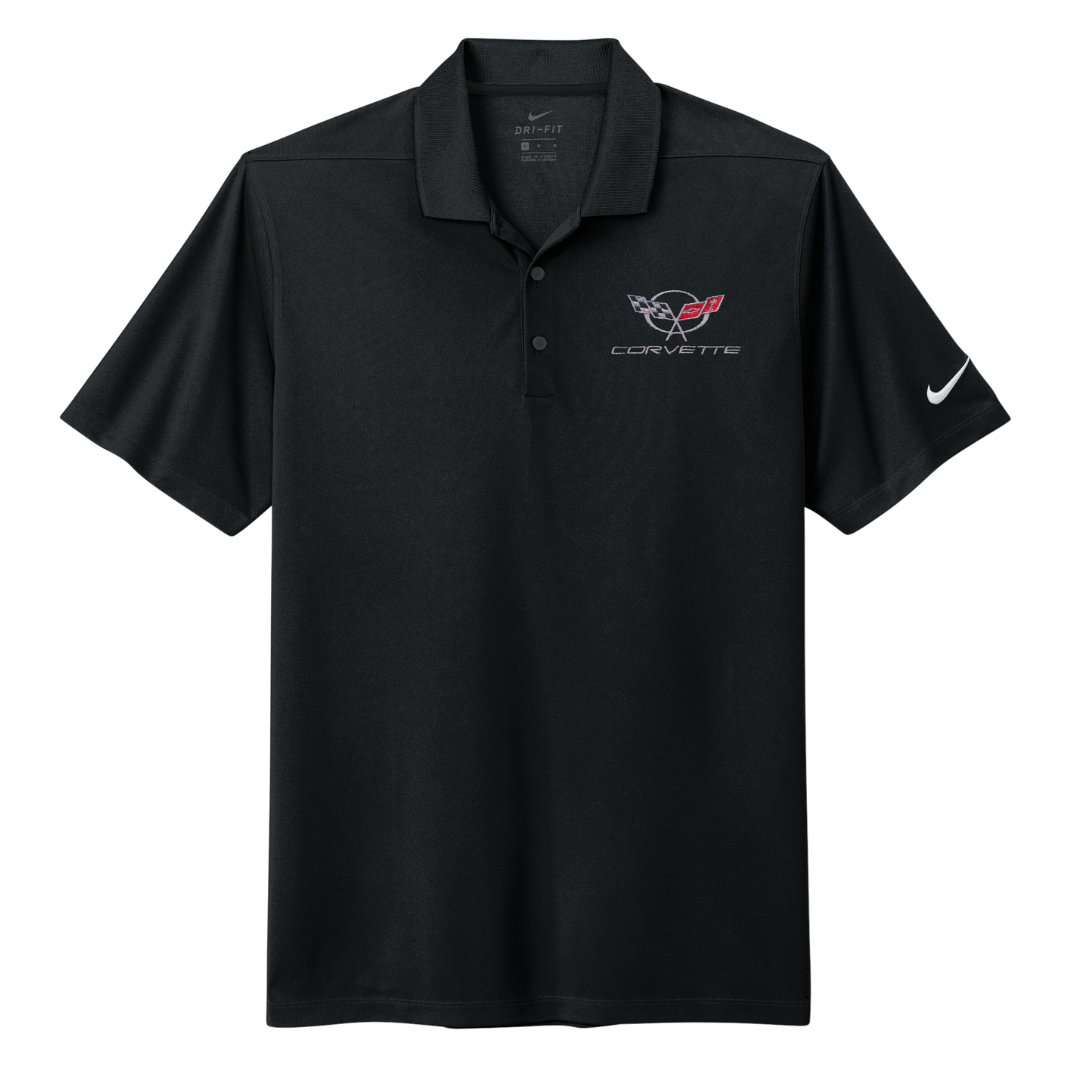 Men's C5 Corvette Nike Dri-FIT Micro Pique 2.0 Polo Shirt