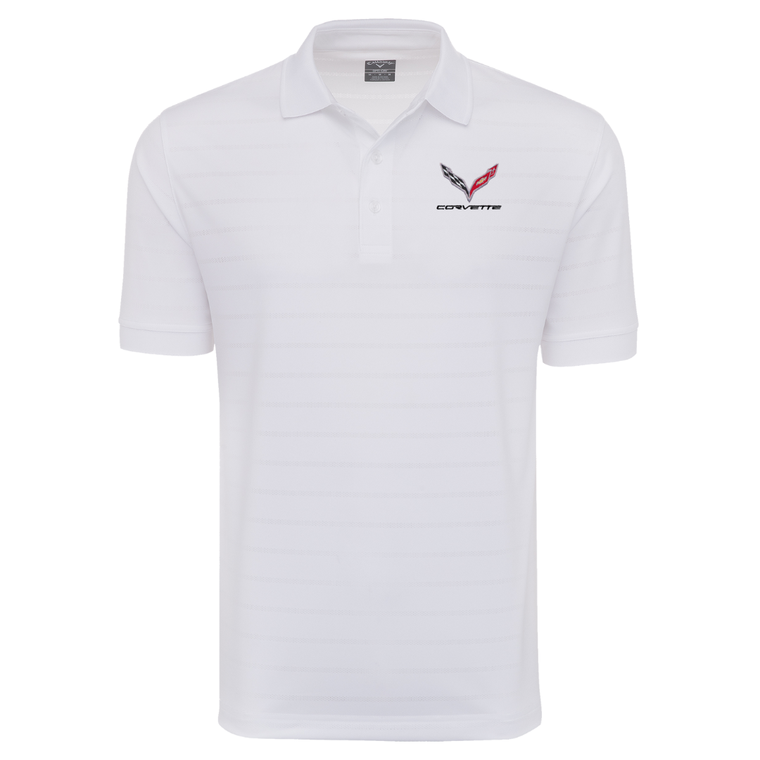 C2 Men's Corvette Stretch Half Zip Pullover & Callaway Opti-Vent Golf Polo Shirt Bundle - Red main image 1