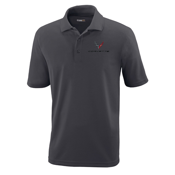 Men's C8 Corvette Next Generation Core365 Polo