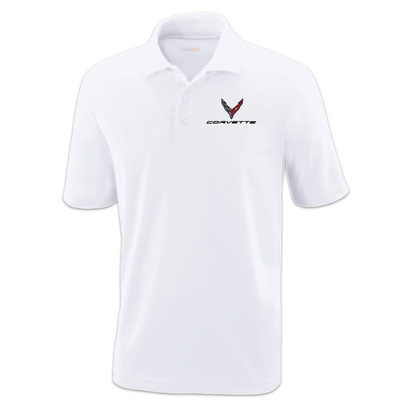 Men's C8 Corvette Next Generation Core365 Polo