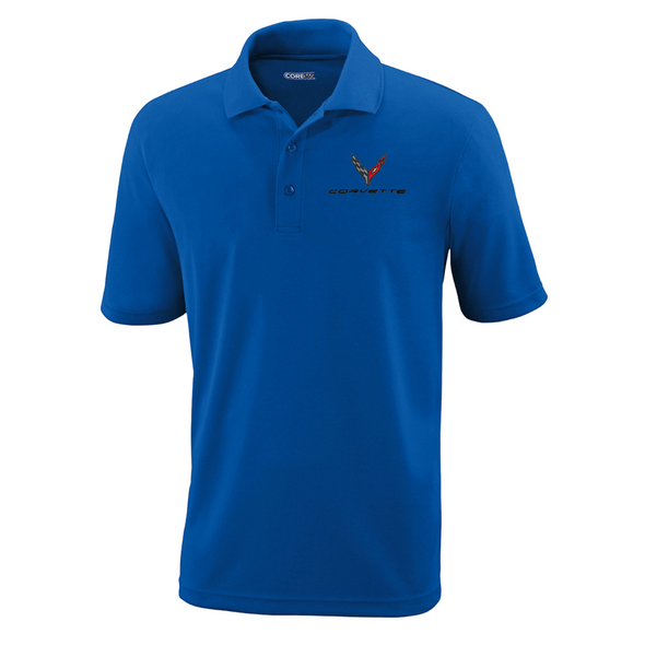 Men's C8 Corvette Next Generation Core365 Polo