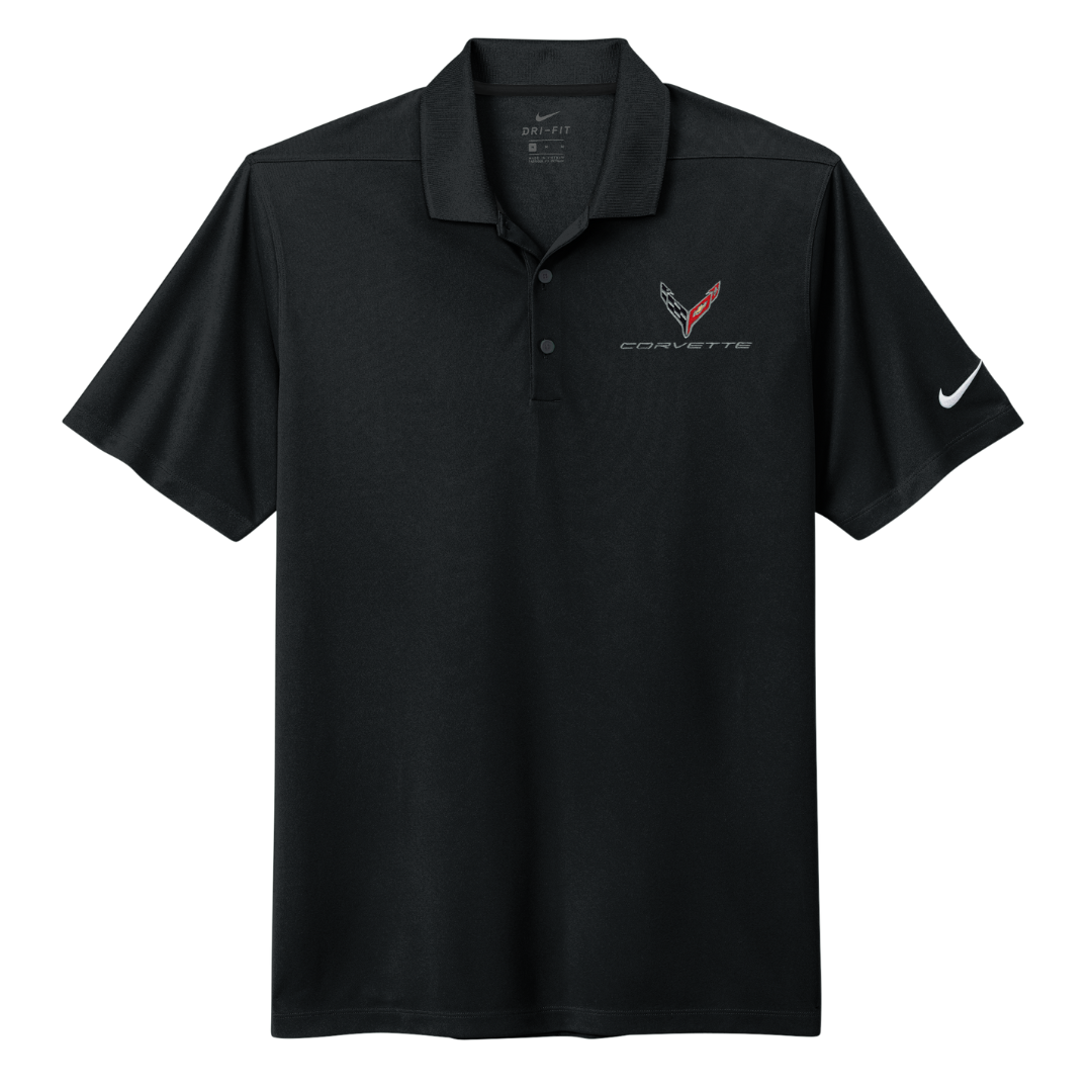 Men's C8 Corvette Nike Dri-FIT 2.0 Polo Shirt | Corvette