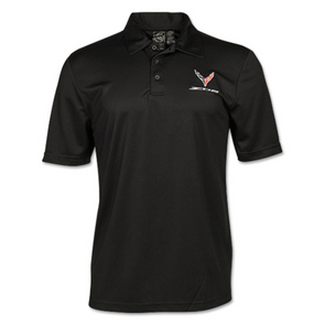 Men's C8 Corvette Z06 H2X-DRY Polo Shirt