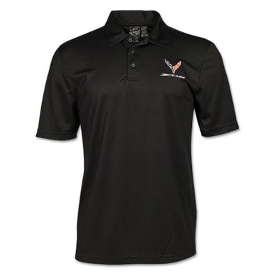 Men's C8 Corvette Z06 H2X-DRY Polo Shirt