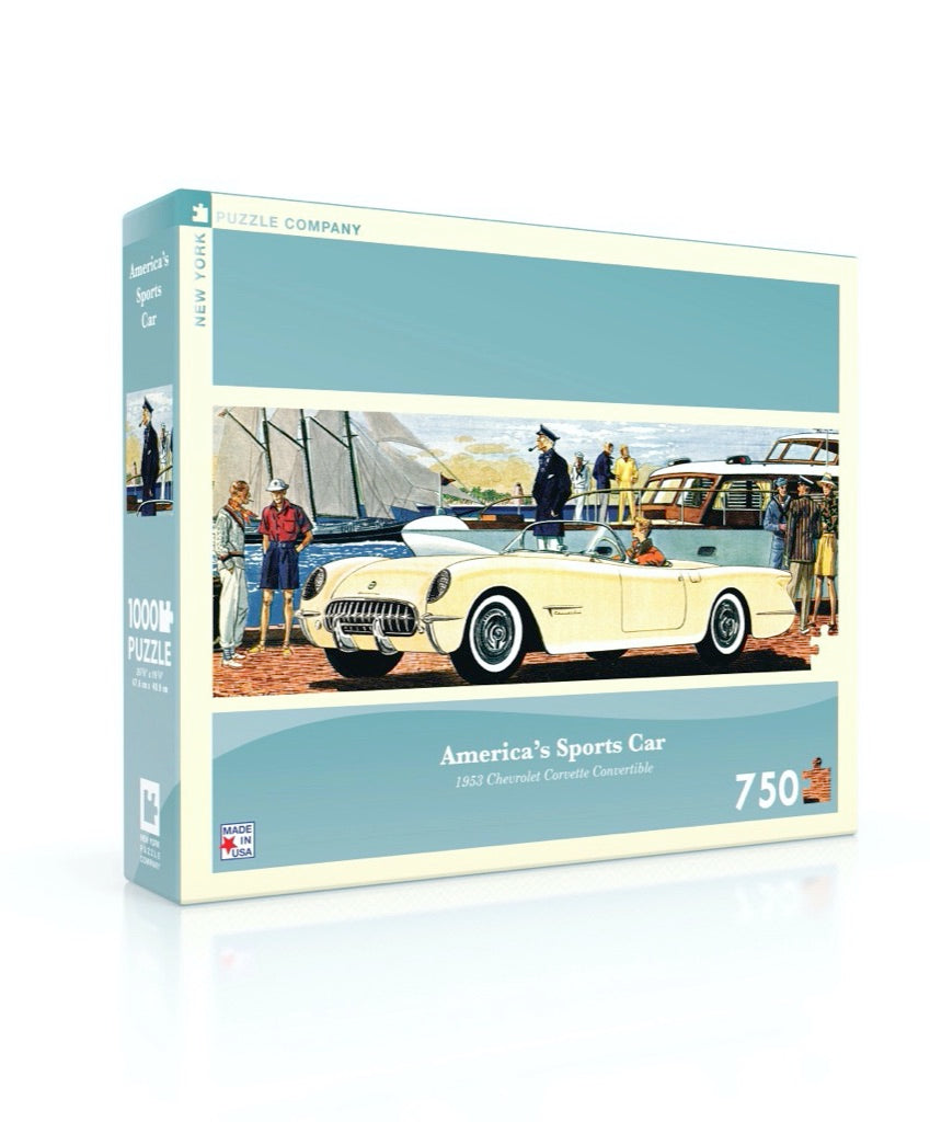 1953 Corvette "America's Sports Car" Puzzle