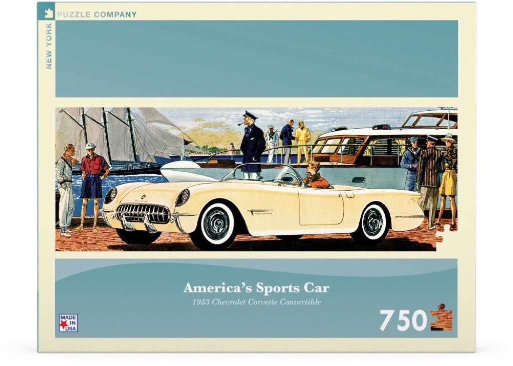 1953 Corvette "America's Sports Car" Puzzle