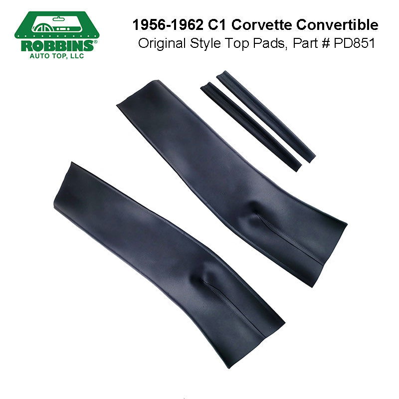 C1 1956-1962 Corvette Original Style Top Pads