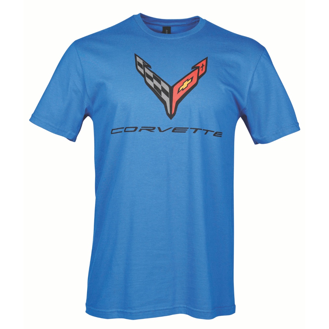 C8 Corvette Next Generation Mens Carbon Flash Tee