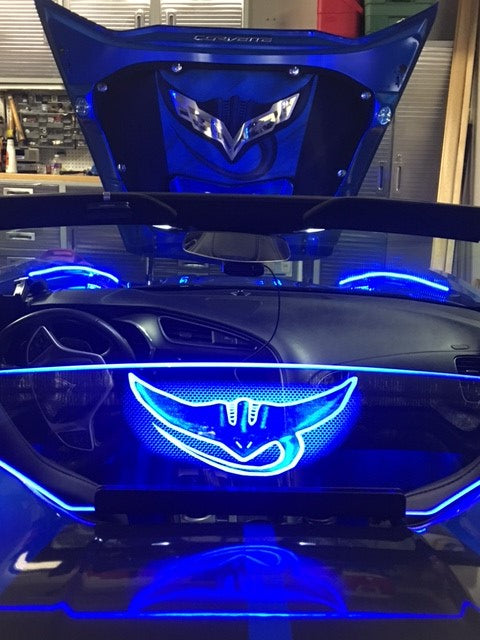 C4 Corvette Wind Restrictor - Glow Plate | Corvette Store Online