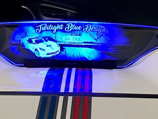 C4 Corvette Wind Restrictor - Glow Plate | Corvette Store Online