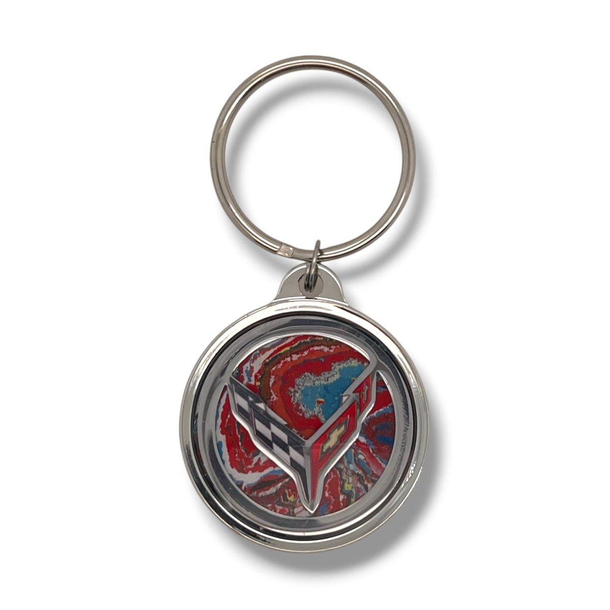 Corvette Keychain | Reclaimed Bowling Green Paint