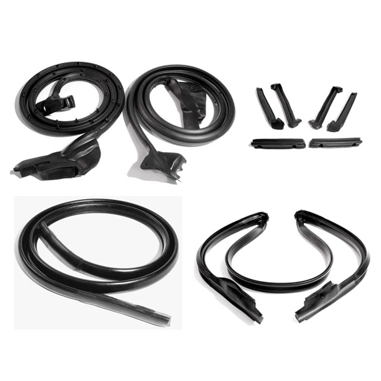 C4 1990-1996 Corvette Basic Weatherstripping Kit For Convertible