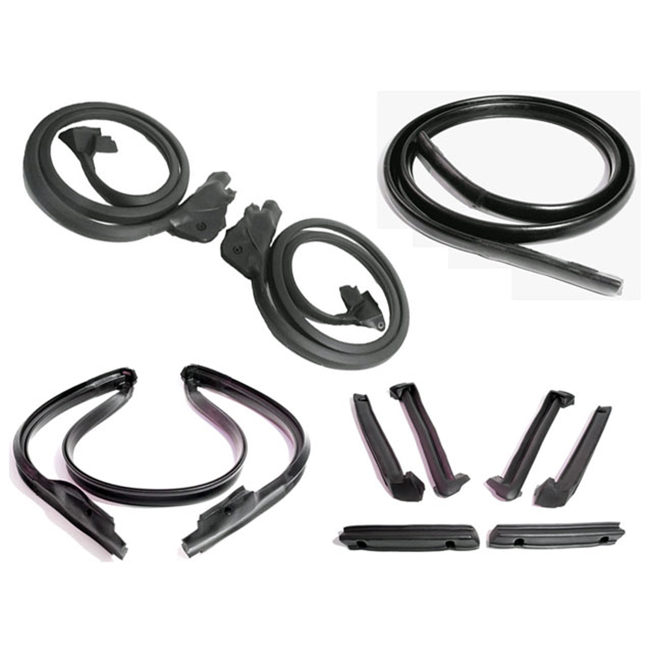 C4 1986-1989 Corvette Basic Sealing Kit - Convertible