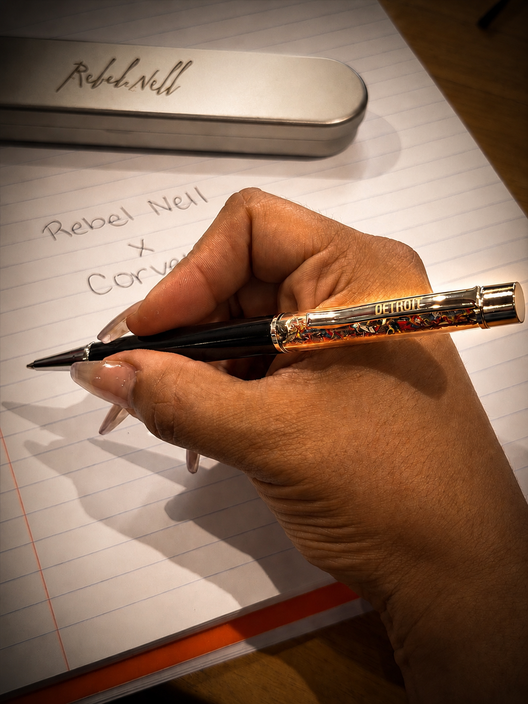 Corvette Ballpoint Pen | Reclaimed Bowling Green Paint