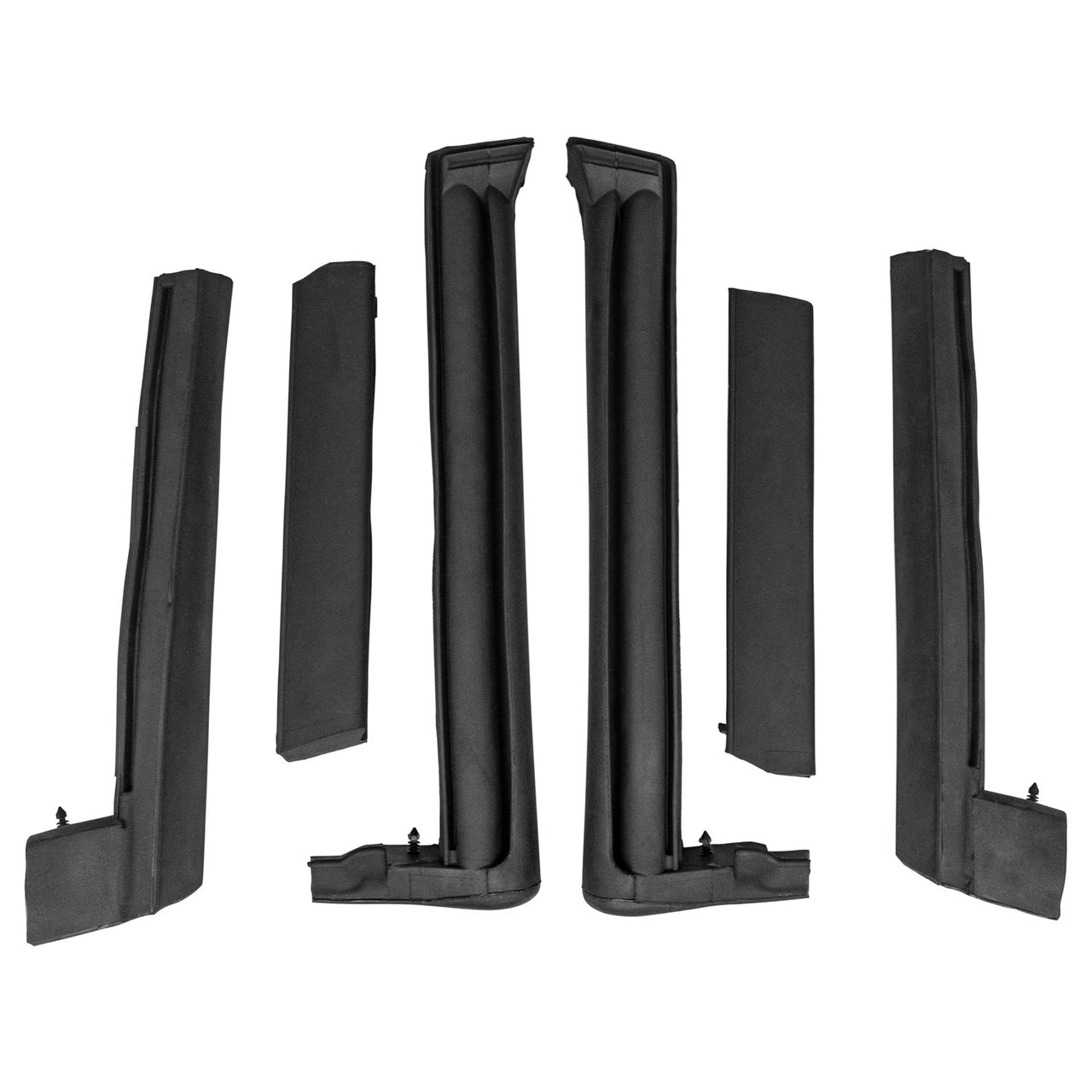 C5 1998-2004 Corvette Convertible Rail Kit Fits Soft Top Convertible 6 Piece