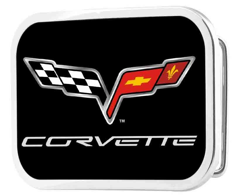 C6 Framed FCG Black - Chrome Rock Star Buckle