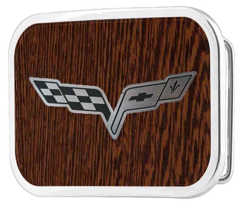 C6 Framed Marquetry Black Walnut/Metal - Matte Rock Star Buckle