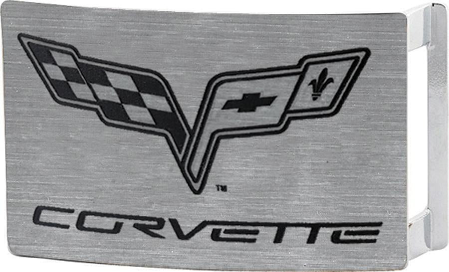 C6 Rock Star Buckle - Brushed Silver/Black