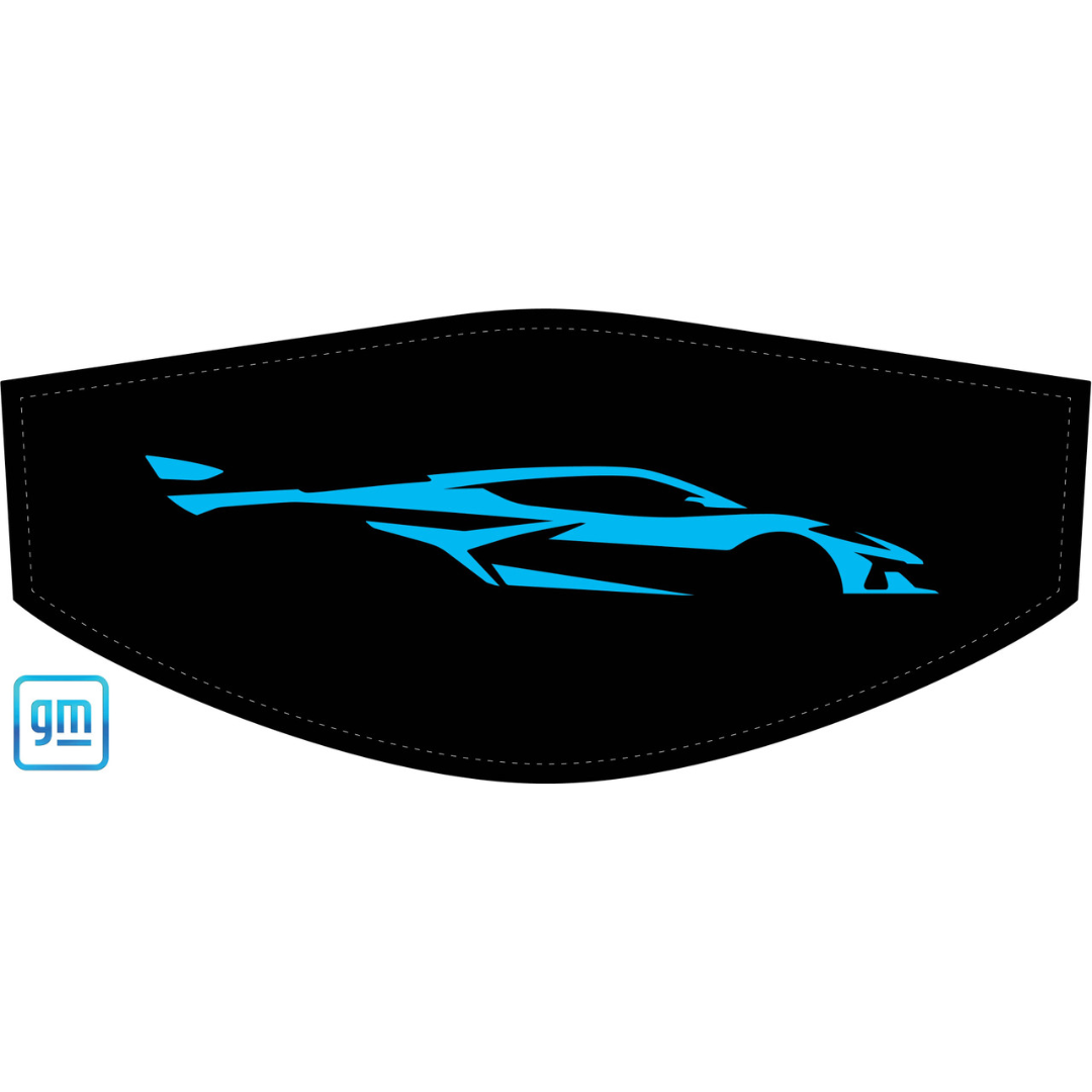 The Original C8 Corvette Trunk Cover - Z06 Coupe Gesture Logo