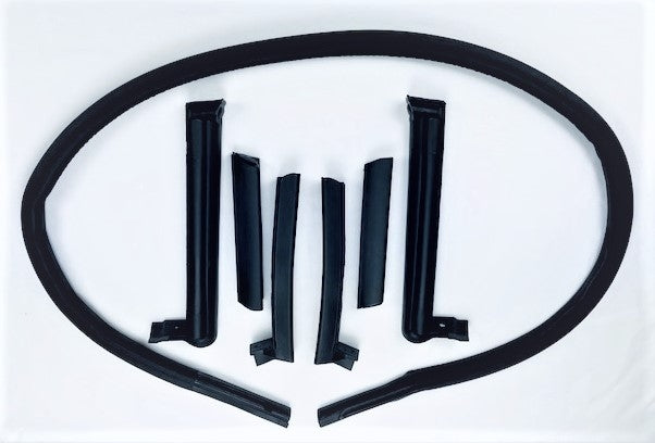 1998-2004 Soft Top/Convertible Top Weatherstrip kit - 7pcs