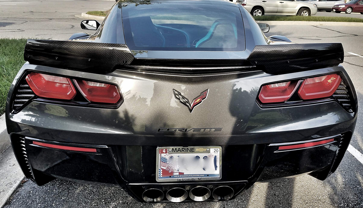 CORVETTE 15-19 Z06/Grand Sport STAGE 2 SPOILER WINGLETS