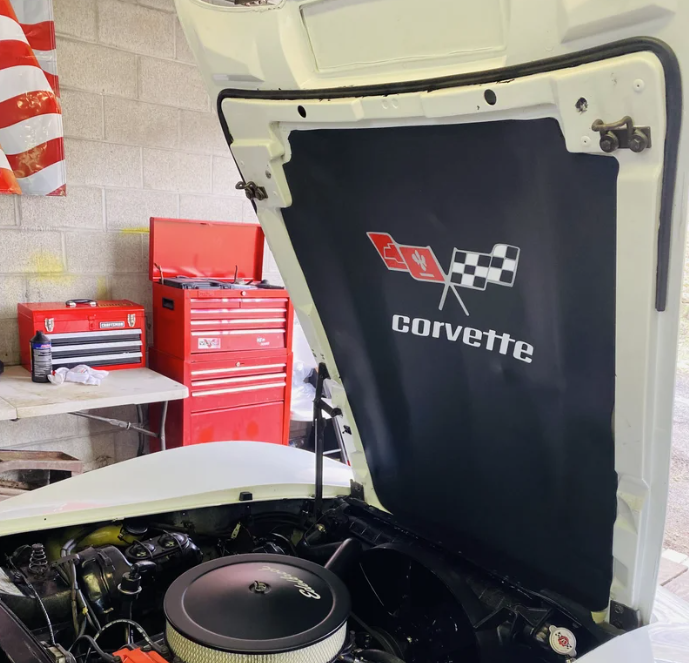 1977-1979 C3 Corvette Logo Hoodliner