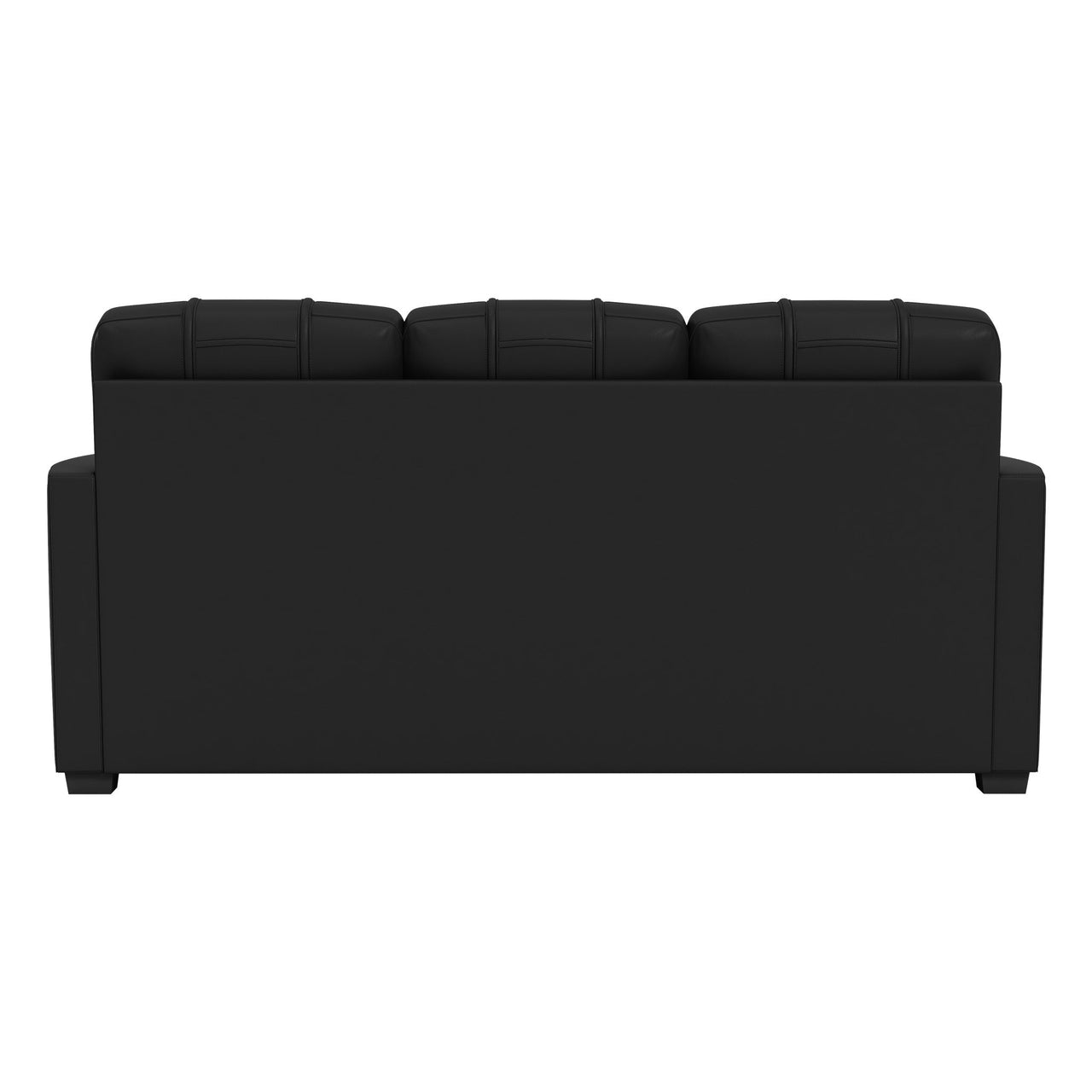Silver Sofa with C8 Corvette Coupe Logo