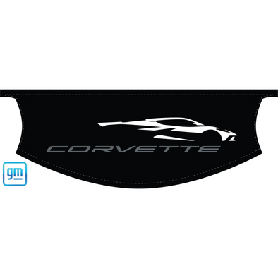 The Original C8 Corvette Convertible Trunk Cover - Gesture Logo with Script