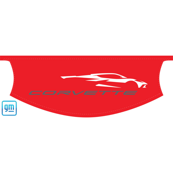The Original C8 Corvette Convertible Trunk Cover - Gesture Logo with Script