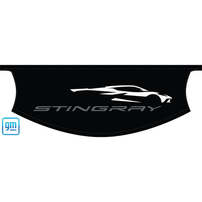 The Original C8 Corvette Convertible Trunk Cover - Gesture Logo with Stingray Script