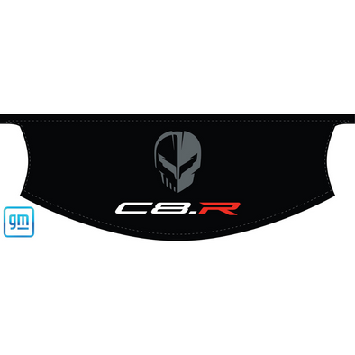 The Original C8 Corvette Convertible Trunk Cover - Tri-Color Jake C8.R Logo