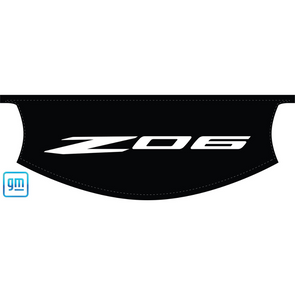 The Original C8 Corvette Convertible Trunk Cover - Z06 Logo