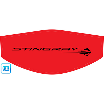 The Original C8 Corvette Trunk Cover - Black Stingray Script Logo