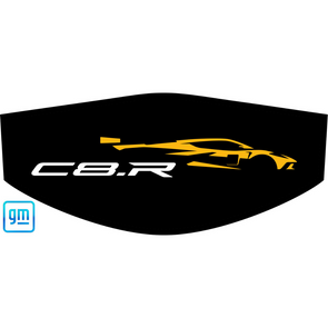 The Original C8 Corvette Trunk Cover - C8.R Gesture Logo
