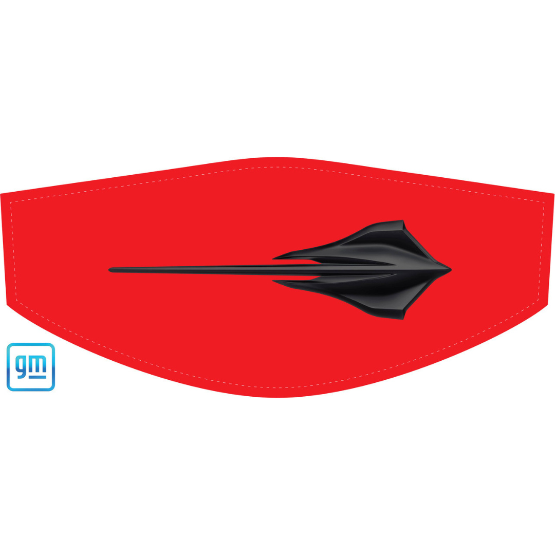 The Original C8 Corvette Trunk Cover - Carbon Flash Stingray Fish Logo