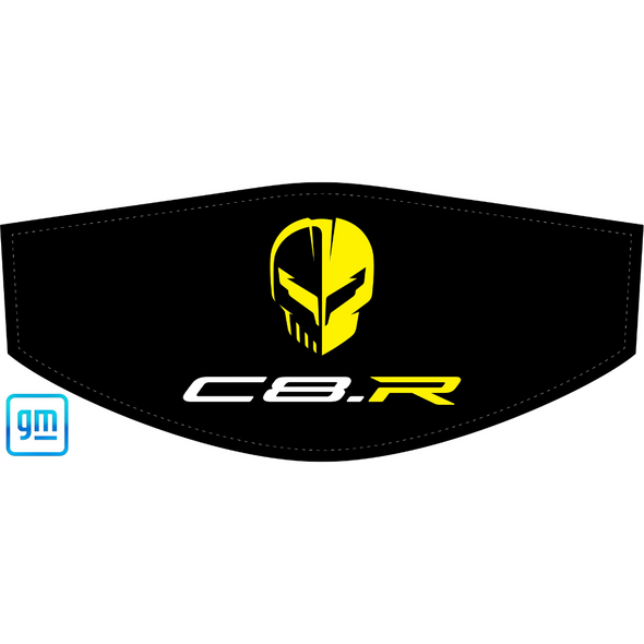 The Original C8 Corvette Trunk Cover - Factory Colors Jake C8.R Logo