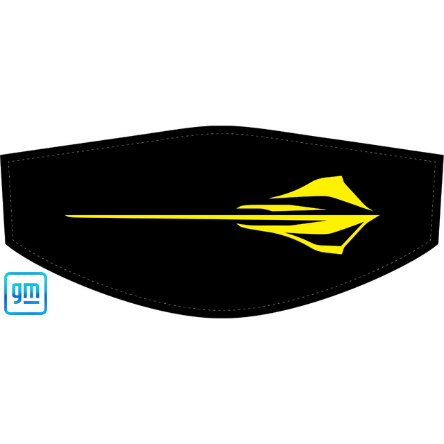 Original C8 Corvette Trunk Cover Factory Color Stingray Fish Logo