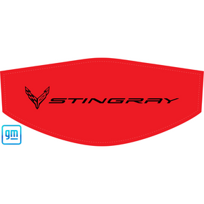 The Original C8 Corvette Trunk Cover - Mono Black Stingray Logo