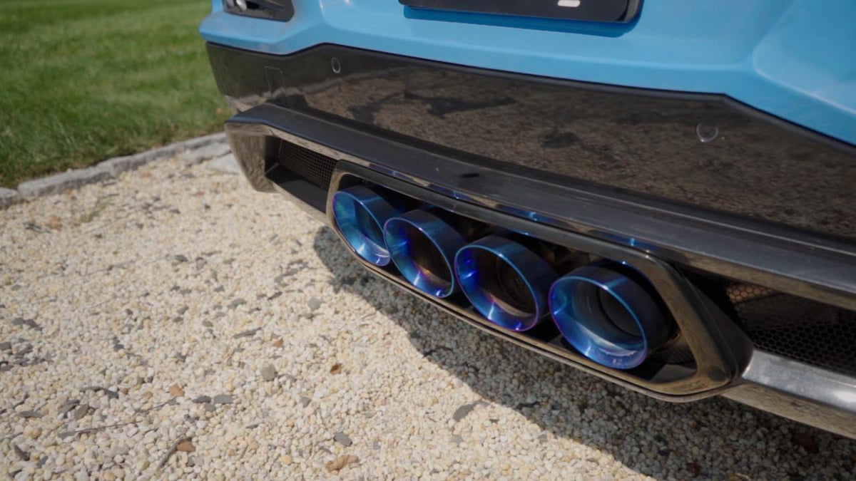 C8 2026 Corvette Fabspeed Quad Exhaust Tips fits ZR1X - Fabspeed Motorsport
