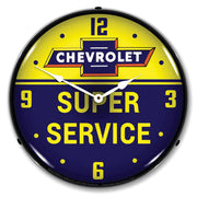 1953-2020 Universal LED Clock Bowtie Super Service - CA-UN0058-Corvette-Store-Online