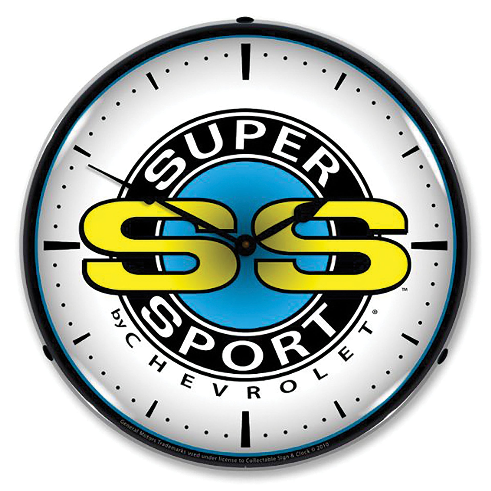 1953-2020 Universal LED Clock Chevrolet Super Sport - CA-UN0062-Corvette-Store-Online