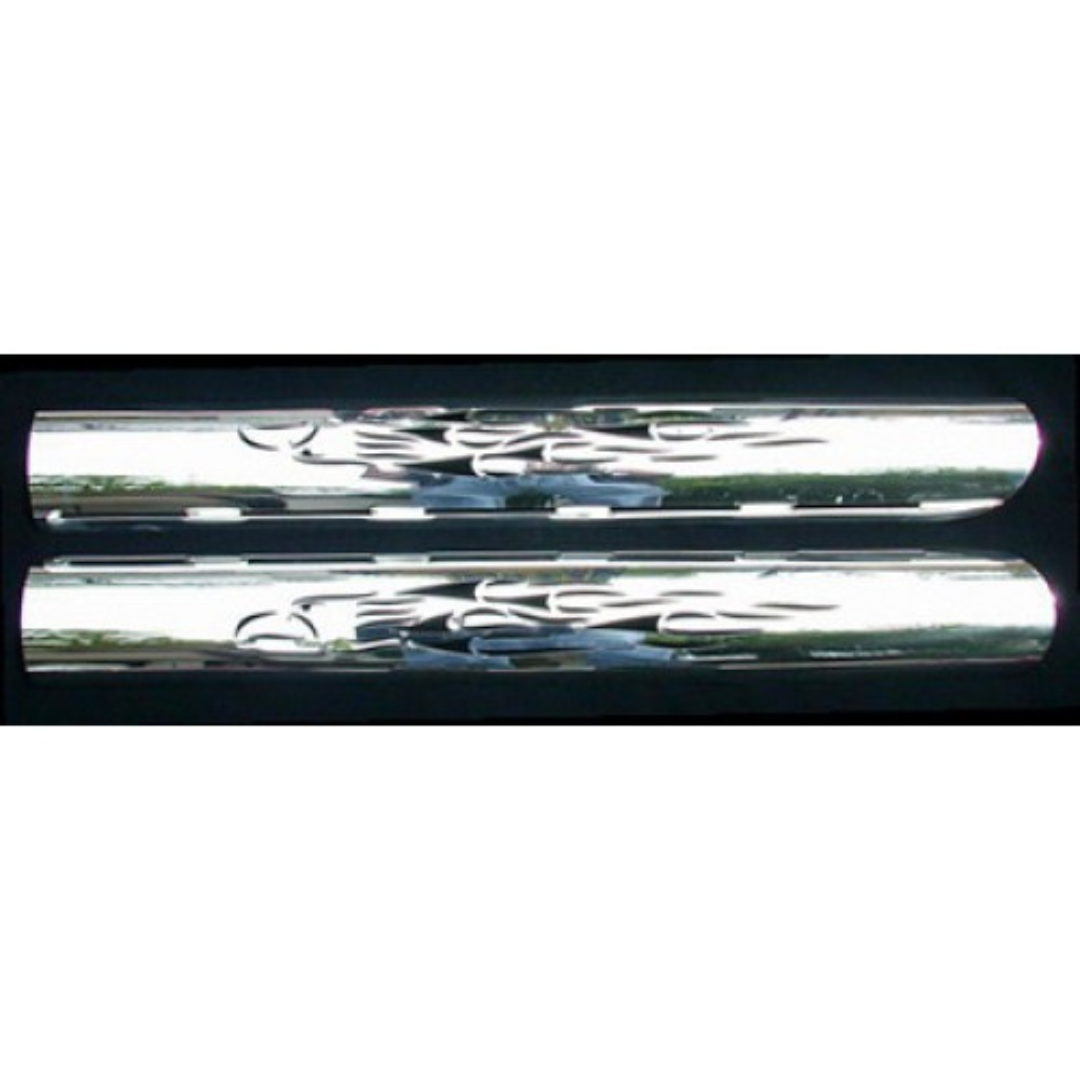 1953-2025 Universal Stainless Steel Side Exhaust Heat Shields - Eagle One - CA