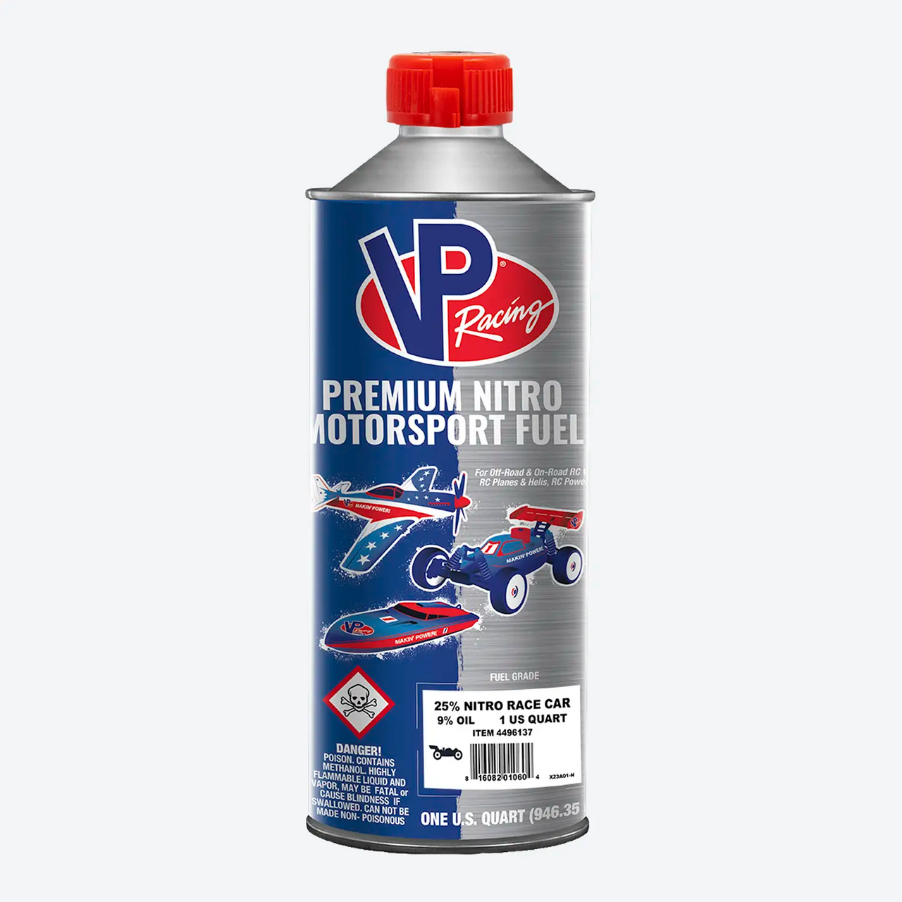 VP Racing R/C 25% Nitro Fuel for RC Cars - 9% Oil