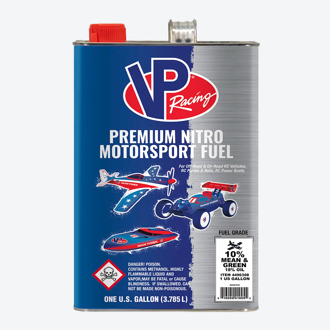 VP 10% Mean & Green 18% Oil - RC Plane Nitro Fuel