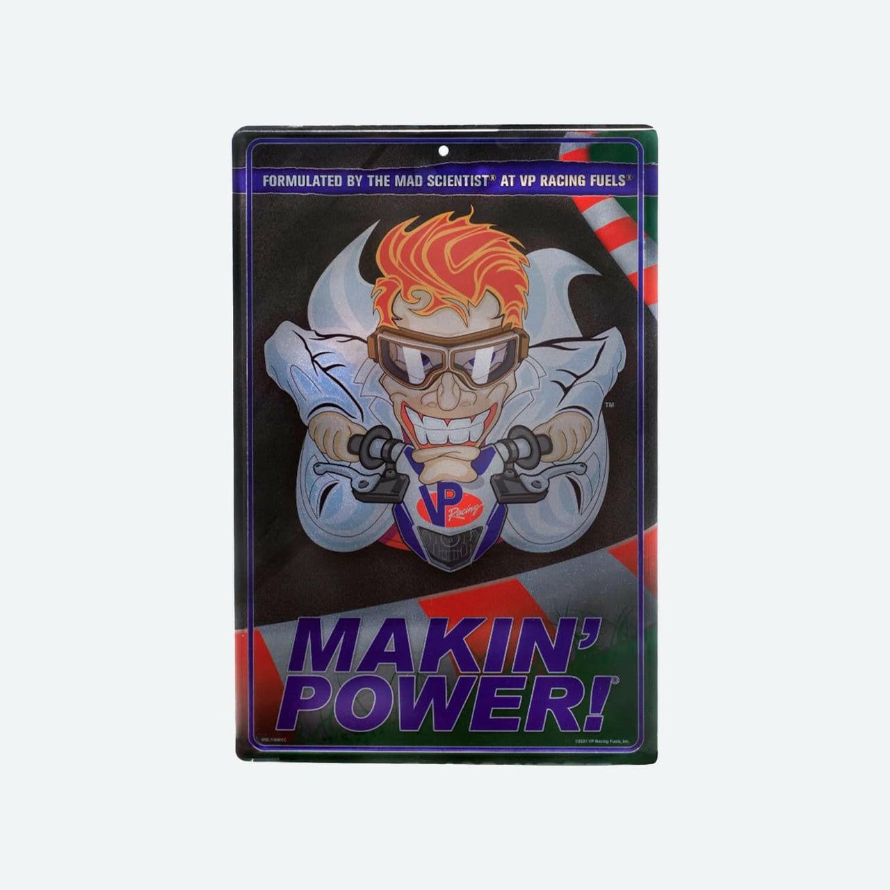 VP Racing - Mad Scientist® Metal Sign 11" x 17"