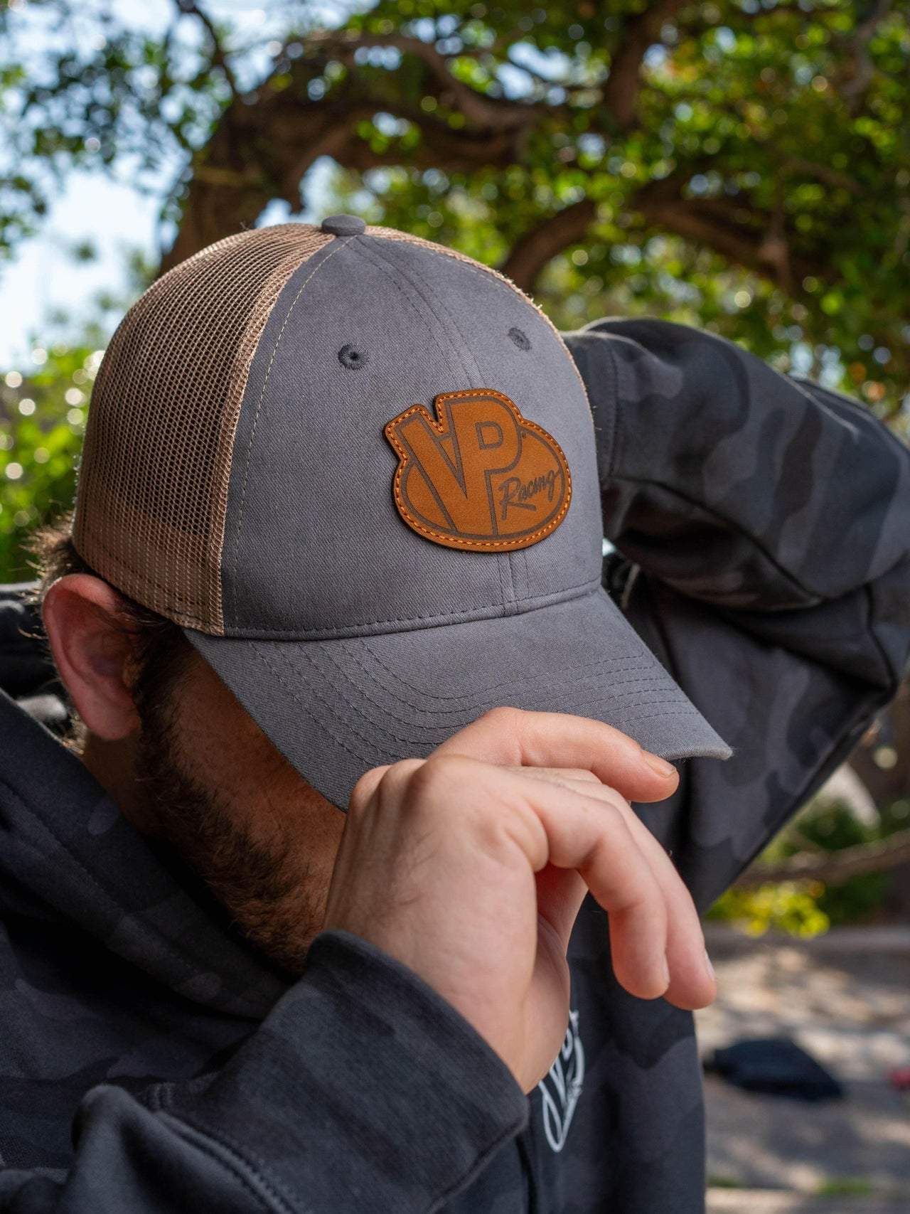 VP Racing Afterburner Leather Patch Hat