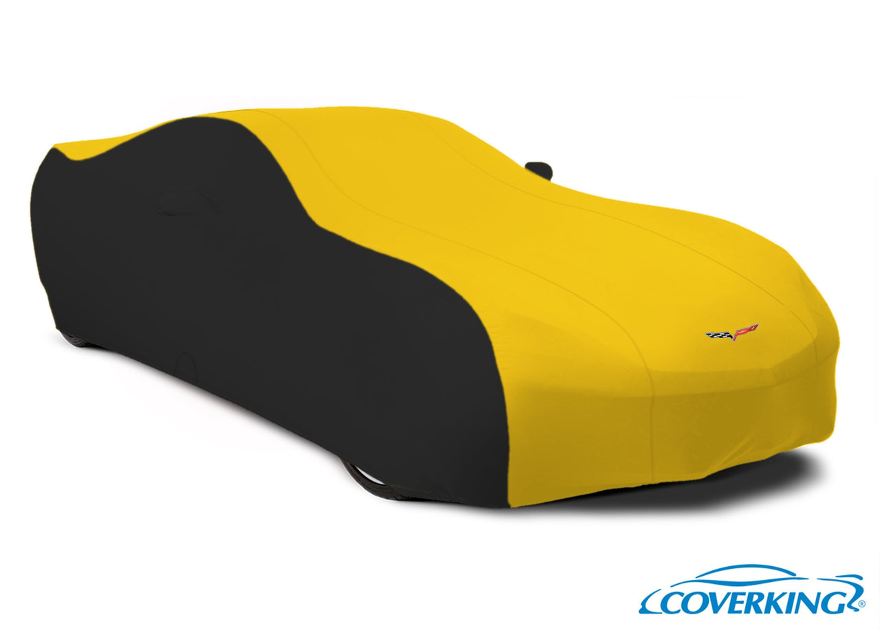 2005-2013 C6 Corvette Satin Stretch Indoor Car Cover w/ C6 Logo - Coverking