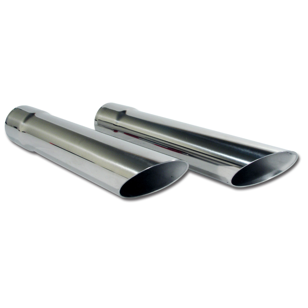 1963-1967 Corvette Exhaust Extensions Stainless Steel 2" Dia - CA